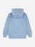Sweat garçon à capuche Bleu clair 2 - vertbaudet enfant 