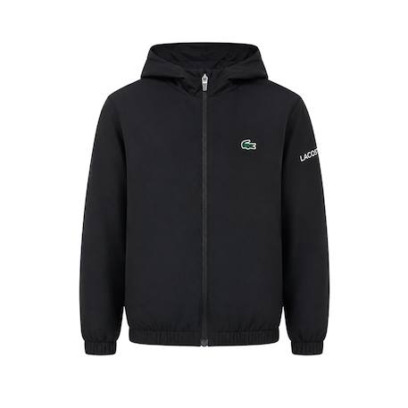Veste de survêtement garçon Noir, blanc 1 - vertbaudet enfant 