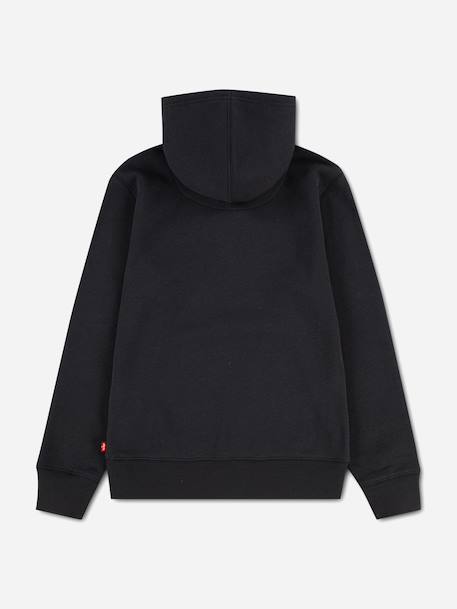 Sweat garçon à capuche Bleu+Noir 5 - vertbaudet enfant 