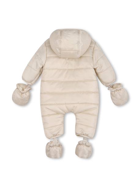 Combinaison garçon à capuche Beige 2 - vertbaudet enfant 