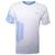 Tee-shirt garçon en coton Blanc, bleu+Bleu, orange 1 - vertbaudet enfant 