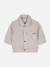 Blouson garçon à bouton Ecru 1 - vertbaudet enfant 
