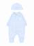 Combinaison garçon avec bonnet Beige+Bleu ciel 4 - vertbaudet enfant 