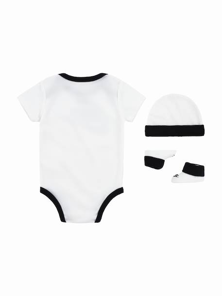 Bodies garçon en coffret Blanc / noir+Bleu+Bleu foncé  / blanc 2 - vertbaudet enfant 