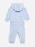 Ensemble garçon 2 pièces gilet à capuche et bas Bleu ciel 2 - vertbaudet enfant 