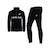 Ensemble de survêtement enfant Noir, gris, blanc 1 - vertbaudet enfant 