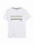 T-shirt  garçon col rond Blanc 1 - vertbaudet enfant 
