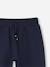 Jogging garçon taille élastique Bleu foncé+Camel 3 - vertbaudet enfant 