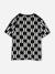 T-shirt  garçon col rond Noir / beige 2 - vertbaudet enfant 