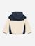 Veste garçon à capuche Beige / bleu foncé+Beige / kaki 2 - vertbaudet enfant 