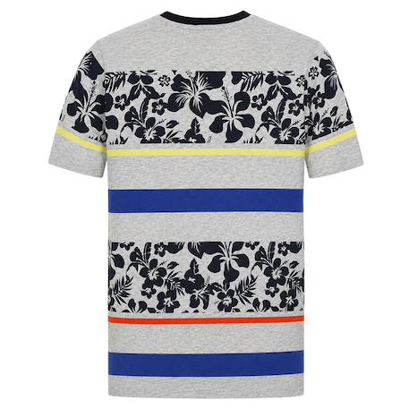 Tee-shirt garçon en coton Gris, noir, bleu, jaune, rouge 2 - vertbaudet enfant 