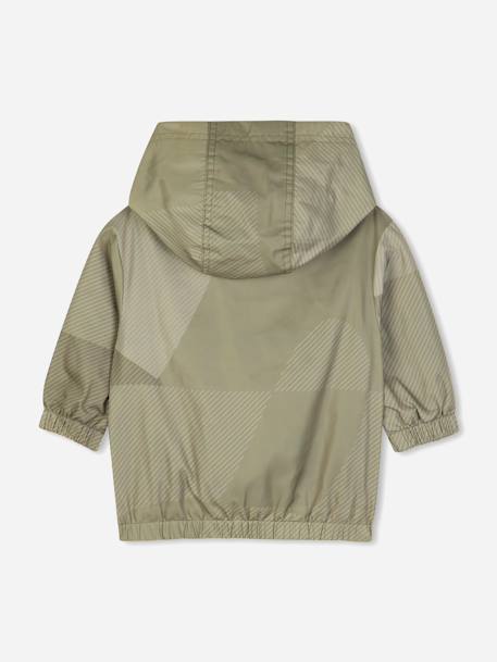 Blouson garçon à zip Kaki 2 - vertbaudet enfant 
