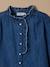 Chemise en denim fille Denim bleu 2 - vertbaudet enfant 