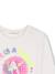 T-shirt fille manches longues Blanc cassé 3 - vertbaudet enfant 
