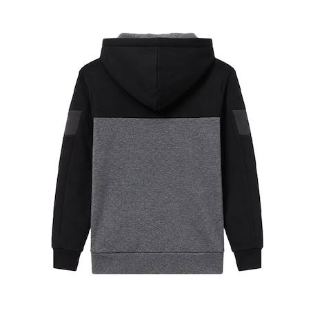 Ensemble de survêtement garçon en coton Gris, noir. 3 - vertbaudet enfant 