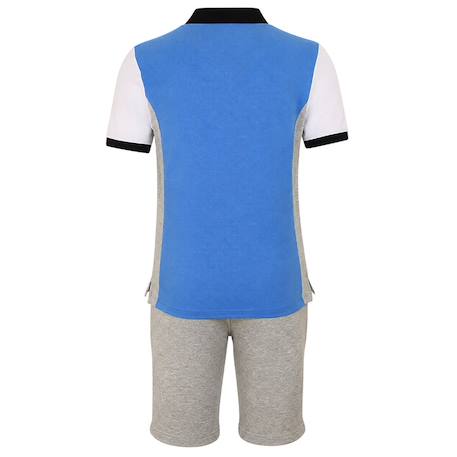 Ensemble garçon en coton Gris, blanc, bleu, noir 2 - vertbaudet enfant 