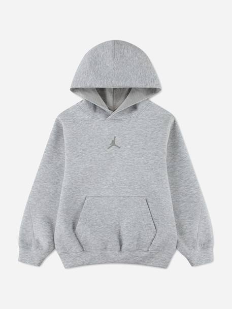 Sweat garçon à capuche Noir+Orange 4 - vertbaudet enfant 