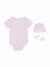 Bodies fille en coffret Rose 2 - vertbaudet enfant 