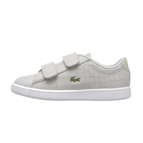 Baskets garçon en cuir Gris, blanc 1 - vertbaudet enfant 