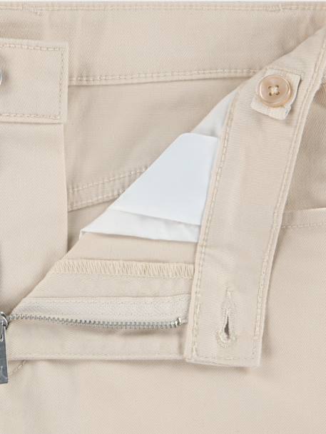 Pantalon fille à poches Beige 5 - vertbaudet enfant 