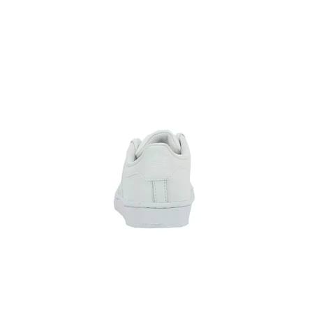 Baskets enfant en cuir Blanc clair.+Noir foncé 5 - vertbaudet enfant 