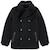 Parka enfant en laine Noir foncé 1 - vertbaudet enfant 