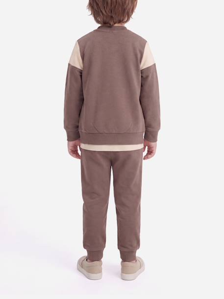 Ensemble garçon 3 pièces Marron / beige 5 - vertbaudet enfant 