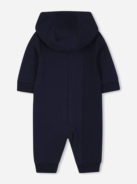 Combinaison garçon à zip Beige+Bleu foncé 5 - vertbaudet enfant 