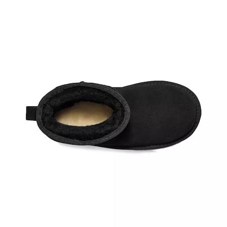 Bottes fille en cuir Noir 4 - vertbaudet enfant 