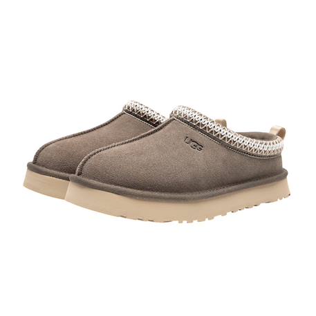 Chaussons mules fille en daim Chesnut, rouge+Gris, beige 8 - vertbaudet enfant 