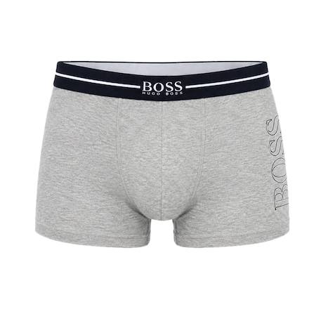 Boxer garçon en coton Noir, bleu, gris. 4 - vertbaudet enfant 