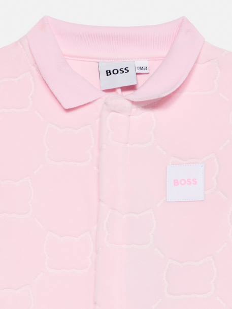 Combinaison fille avec bonnet Rose clair 3 - vertbaudet enfant 