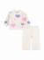 Ensemble fille 2 pièces pull et pantalon pour bébé Multicouleur 1 - vertbaudet enfant 
