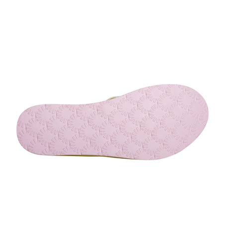 Sandales fille en cuir Jaune citron, blanc+Jaune foncé+Rose clair 12 - vertbaudet enfant 
