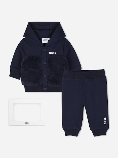Ensemble garçon en coffret Bleu cargo 1 - vertbaudet enfant 