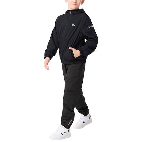 Veste de survêtement garçon Noir, blanc 4 - vertbaudet enfant 