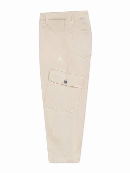 Pantalon fille à poches Beige 3 - vertbaudet enfant 