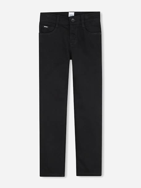 Jean garçon fuselé Noir 1 - vertbaudet enfant 