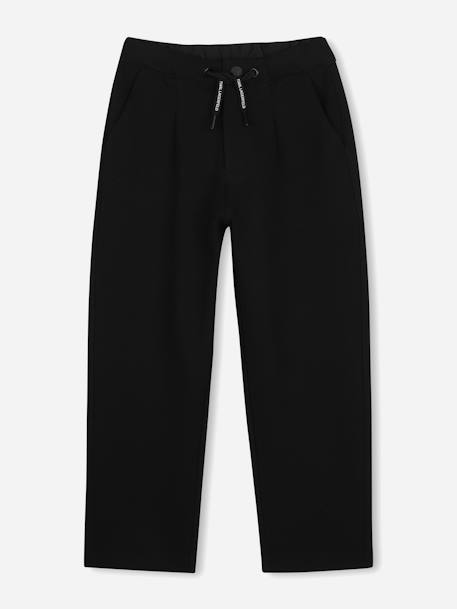 Pantalon taille élastique Noir 1 - vertbaudet enfant 