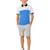 Ensemble garçon en coton Gris, blanc, bleu, noir 3 - vertbaudet enfant 