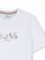 T-shirt  garçon col rond Blanc+Bleu 3 - vertbaudet enfant 