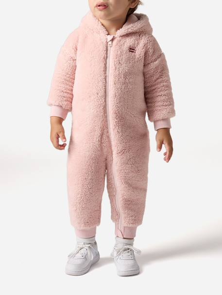 Combinaison fille à zip Rose clair 4 - vertbaudet enfant 