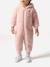 Combinaison fille à zip Rose clair 4 - vertbaudet enfant 