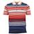 Polo garçon en coton Bleu, blanc, rouge 1 - vertbaudet enfant 