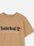 T-shirt  garçon à manches courtes Blanc+Marron clair 6 - vertbaudet enfant 