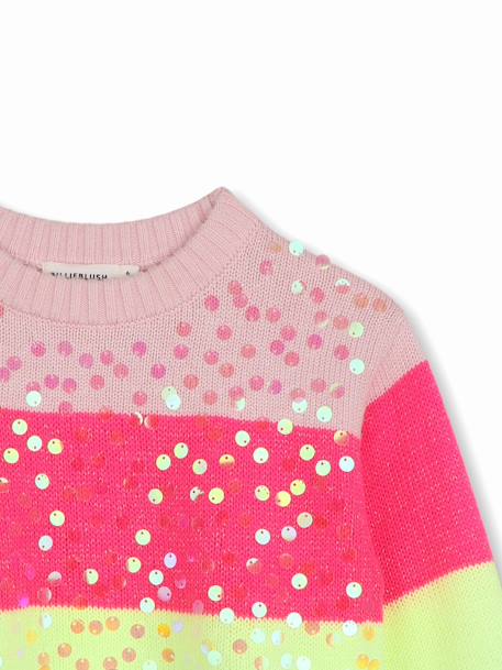 Pull col rond Multicouleur 3 - vertbaudet enfant 