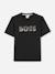 T-shirt  garçon col rond Bleu+Noir+Vert 4 - vertbaudet enfant 