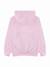 Sweat fille à capuche Rose  / blanc 2 - vertbaudet enfant 