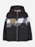 Blouson garçon zippé à capuche Noir 1 - vertbaudet enfant 