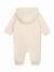 Combinaison garçon à zip Beige+Bleu foncé 2 - vertbaudet enfant 